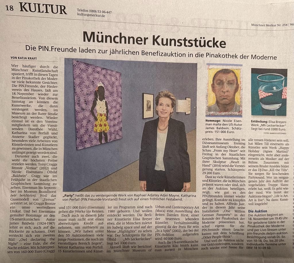 Munich speech invite