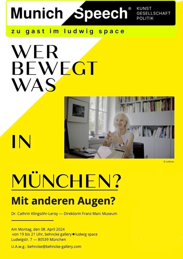 Munich speech invite